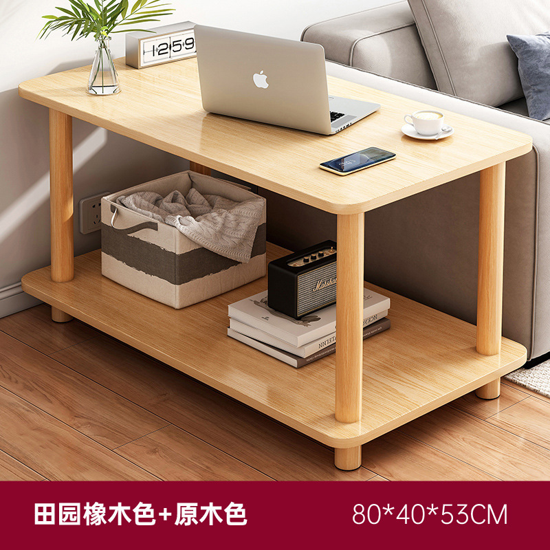 Doble capa sofá lateral varios luz sala de estar de lujo Casa balcón pequeña mesa cuadrada pequeño apartamento dormitorio italiano estante de almacenamiento de noche