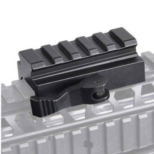 夹具光学仪器配件支架 5槽支架 KC07铝支架 21mm快拆转接支架