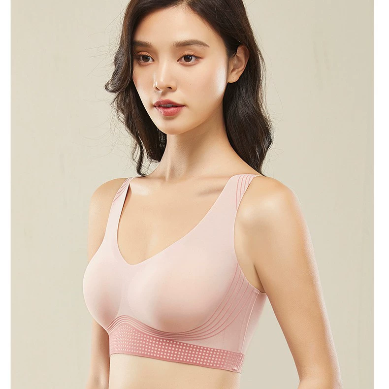 Модальное нижнее белье, топ, sexy спортивный беспроводной бюстгальтер