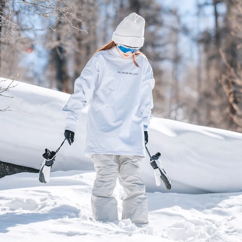 Лыжный костюм DOOREK с грибовидной головкой, водонепроницаемая толстовка, женская унисекс, с низким воротником, мужская одиночная доска, двойная доска