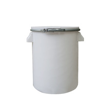 TD61化工桶铁箍20升加厚密封全新硅胶桶塑料法兰圆桶直身桶diy过