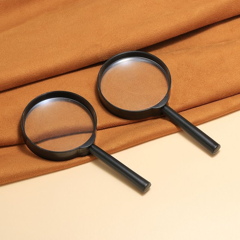 放大镜老人阅读高清高倍正品超大老年人专用扩大镜塑料柄大号老花