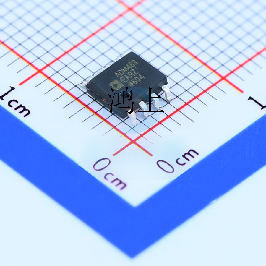 原装正品 ADM483EARZ-REEL SOIC-8半双工RS-485/RS-422收发器芯片