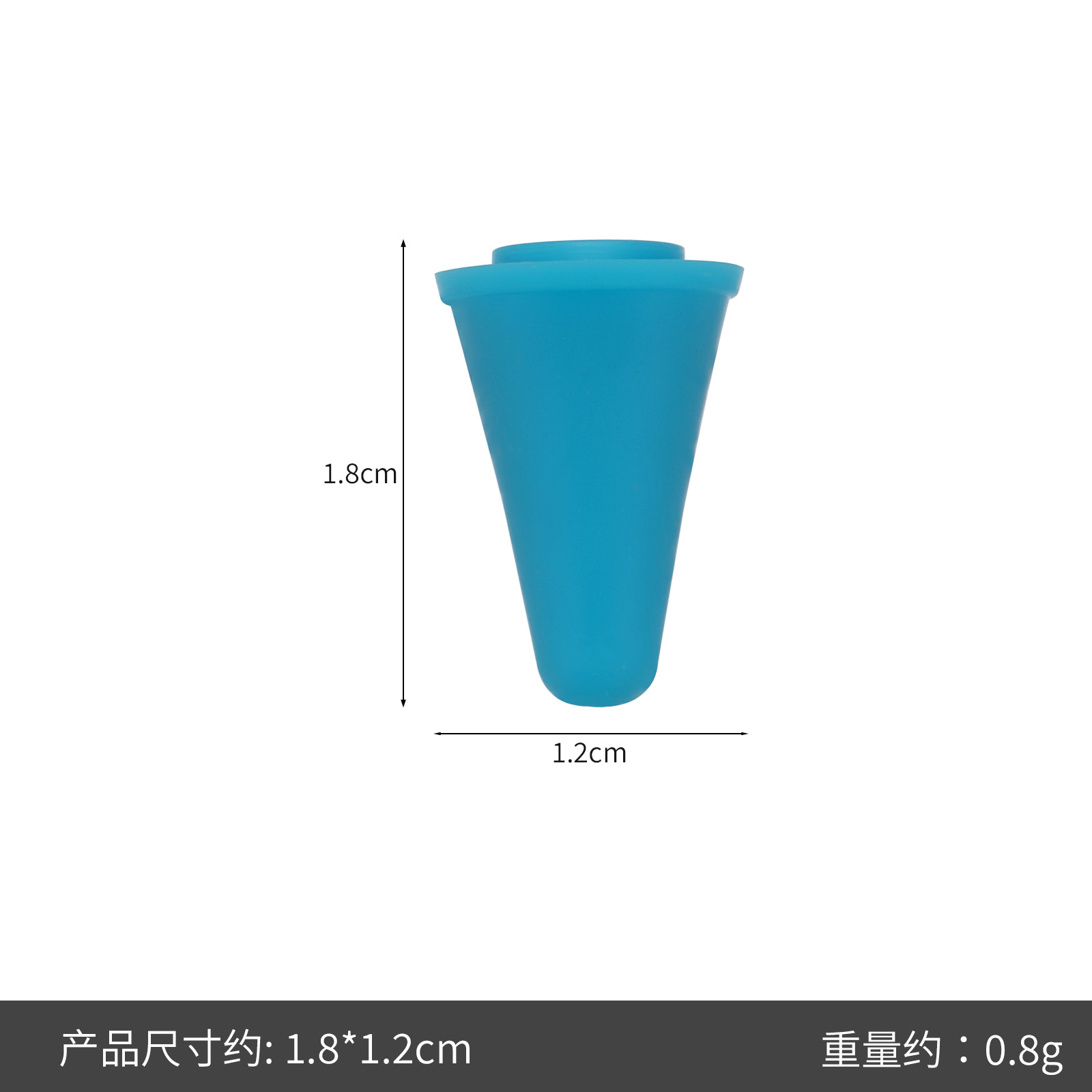 Suéter aguja gorra pullover al por mayor gorro de goma aguja herramienta de tejer aguja de palo anti-off suéter aguja cabeza cubierta de lana herramienta