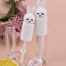 简约设计个性化可爱造型小兔创意款彩妆化妆品唇釉唇彩口红液空管