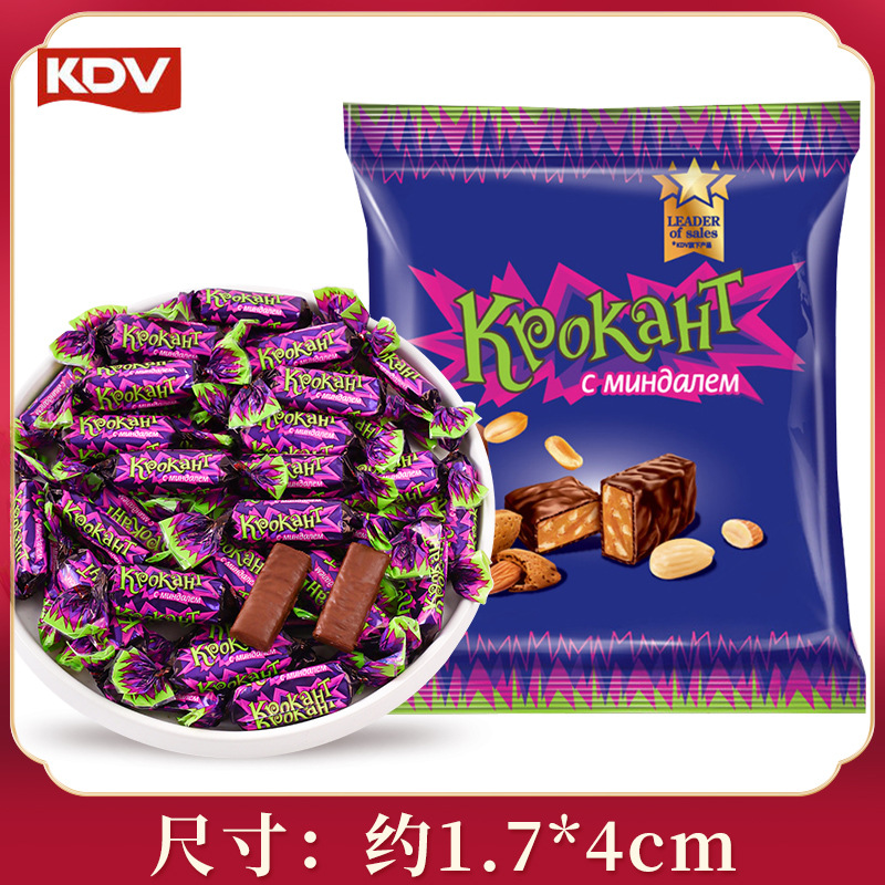 【500g 약 70개입】KDV 러시안 퍼플 캔디