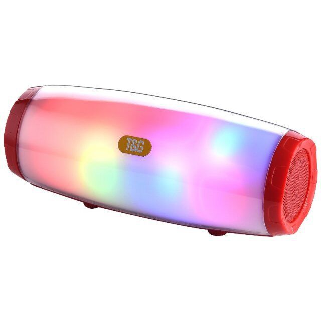 Transfronterizo comercio electrónico TG165C mini LED melodía diapositiva regalo creativo al aire libre bajo impermeable altavoz Bluetooth