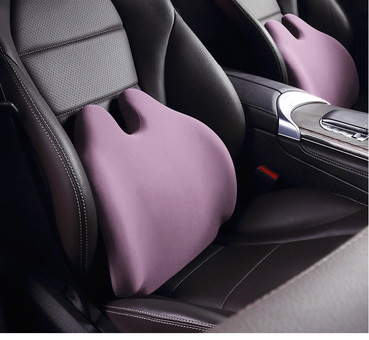 Car Headrest Neck Pillow Memory Foam Car Cushion Car Neck Support Pillow In-Car Cushion Pillow for Driver and Passenger Cervical Spine