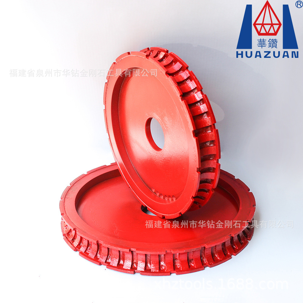 厂家直供石材磨边用金刚石烧结磨轮 花岗岩大理石线条定厚磨边轮