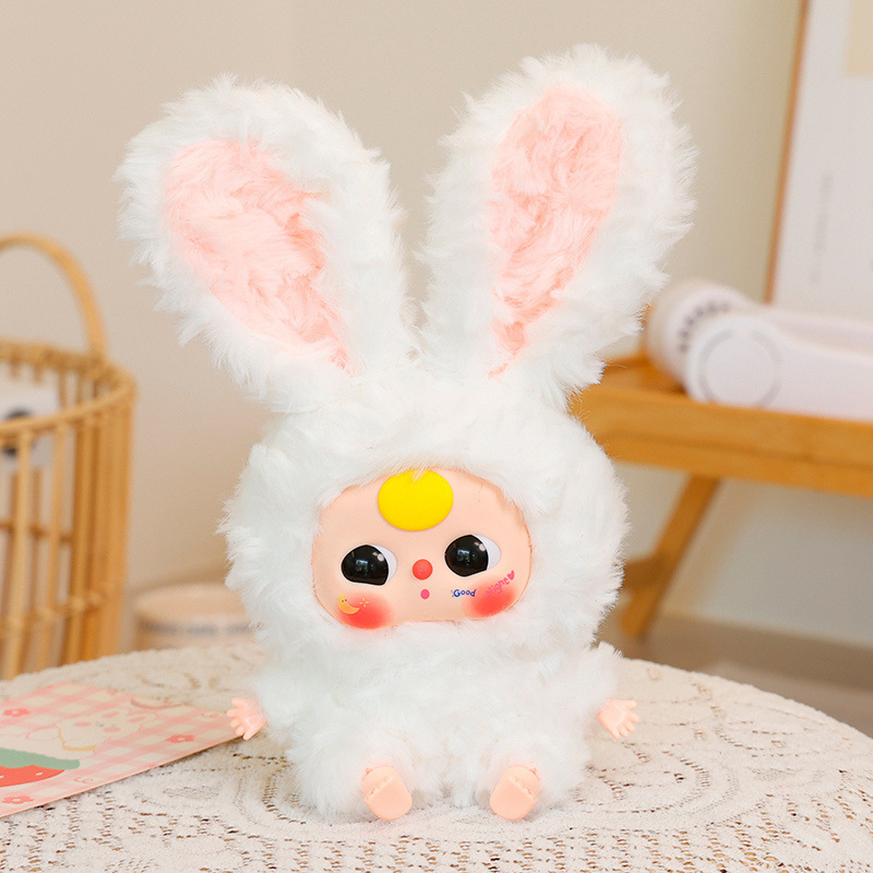 ウサギ 3 歳ラブブぬいぐるみかわいい漫画ぬいぐるみ女の子ギフトビニールおもちゃ卸売|undefined