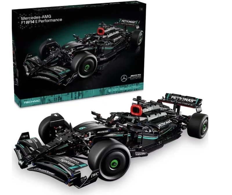 国境を越えた互換性のあるレゴ 42171 フォーミュラ レーシング 1:8 メルセデス ベンツ F1 組み立てブロックおもちゃ|undefined