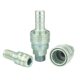 QKD-T duct quick connector DN25 electrolytic aluminum 1 inch open aluminum factory pressure measuring qkd pneumatic quick connector