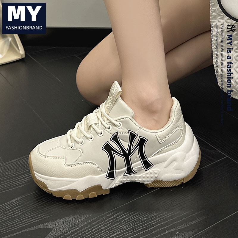 MY厚底老爹鞋女2025春季新款小个子增高轻便百搭跑步运动休闲鞋|undefined