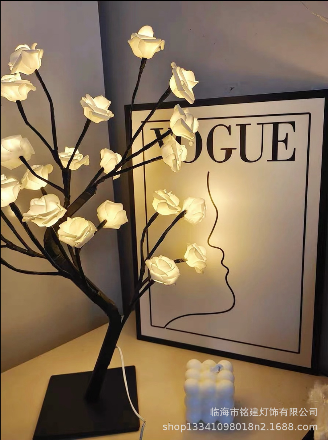 검은 배경에 흰색 장미 24송이