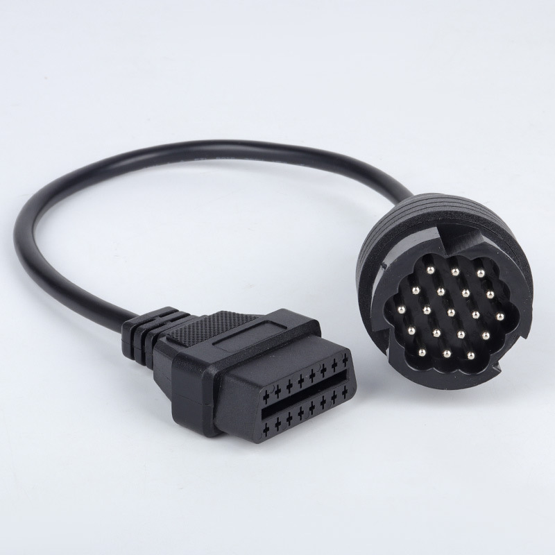 保时捷19针 Porsche 19Pin to OBD2 16Pin Cable 保时捷连接线