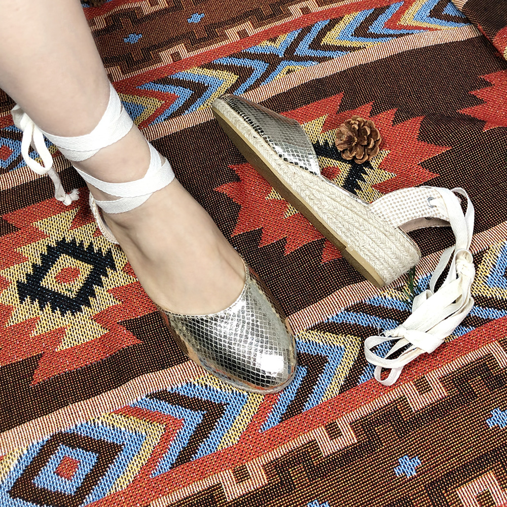 Wedge Sandals For Women With Open Back And Strappy Rope Design_voghion.com