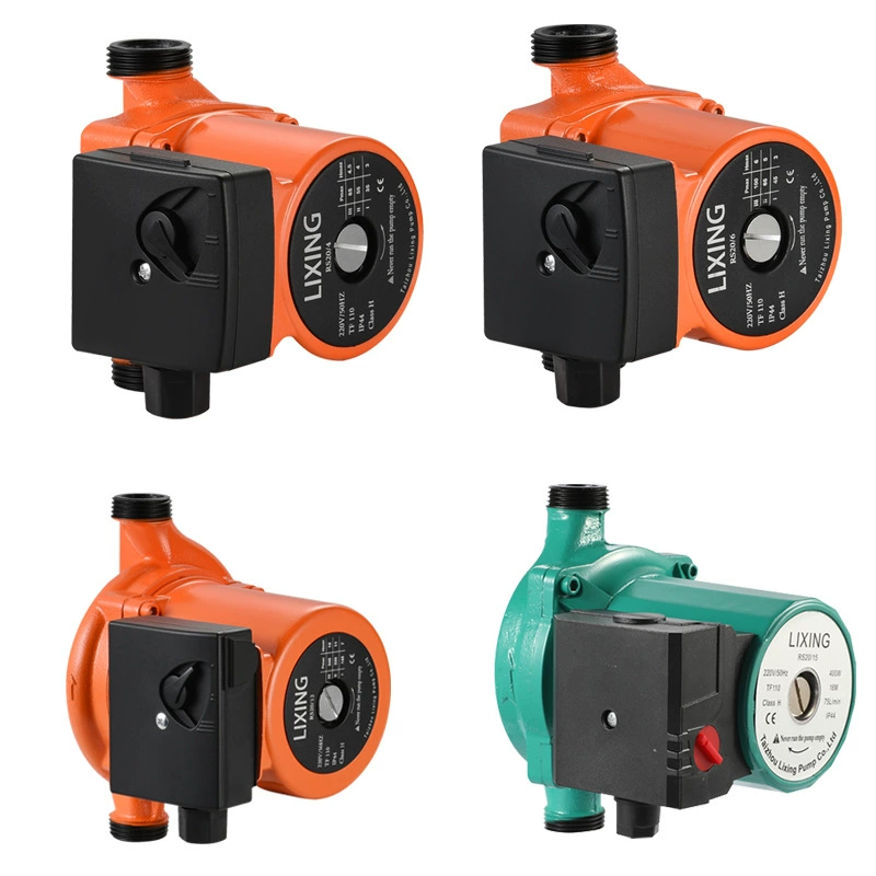 Трехскоростная регулировка скорости, 1.0inch интерфейса, циркуляционный насос для горячей и холодной воды, экранный насос, бытовой экранированный циркуляционный насос для солнечного подогрева пола