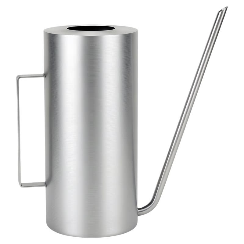 Regadera de acero inoxidable, maceta de metal para plantas, botella pulverizadora para interiores, regadera creativa con boquilla larga para jardinería, cuidado de flores en el hogar. image 7