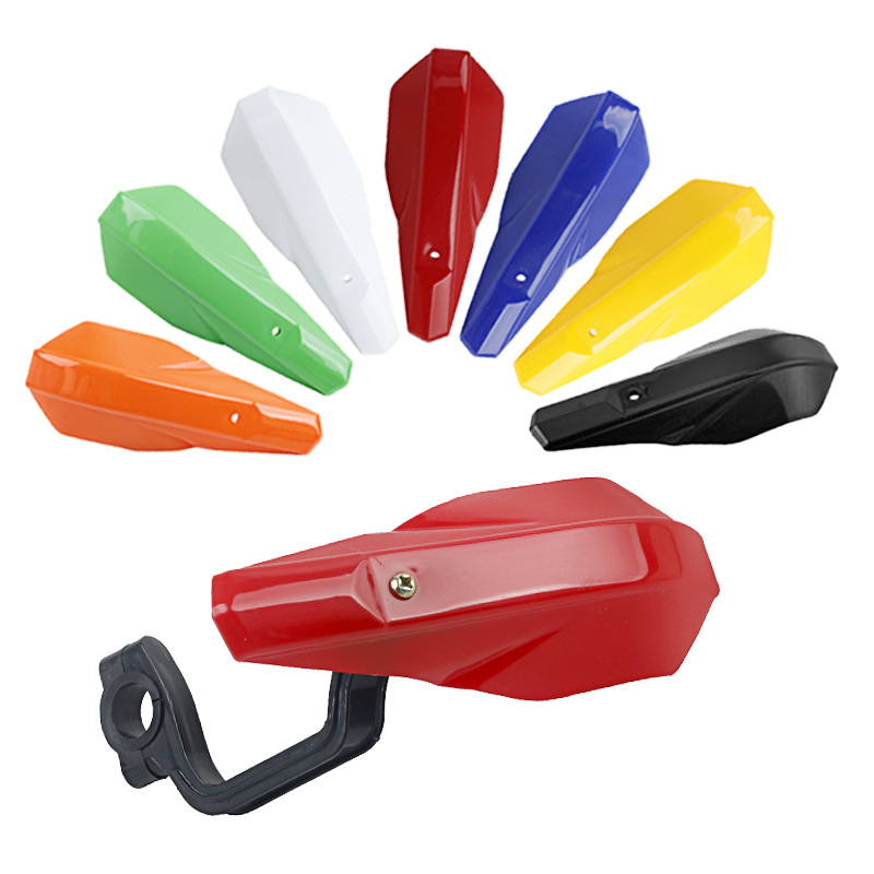Off-road motorcycle four-wheel ATV modified hand handle mudguard anti-collision plastic hand guard multi-color selection