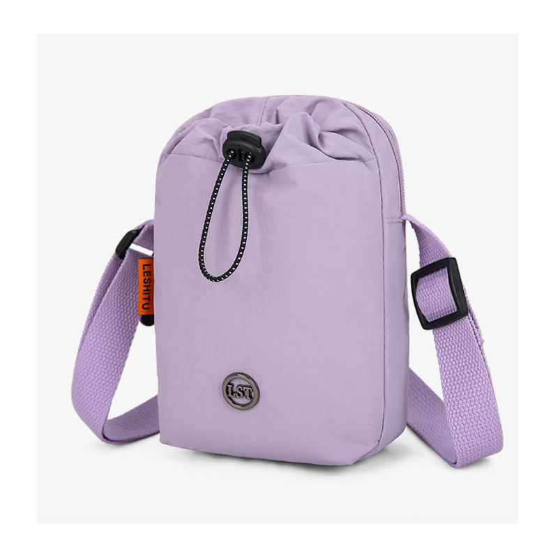 Bolso Bandolera para Teléfono Nailon Impermeable Con Cordón para Uso Diario