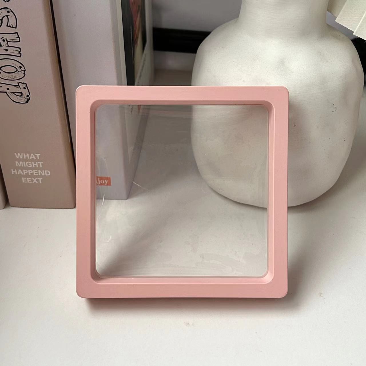 Matching pink suspension box