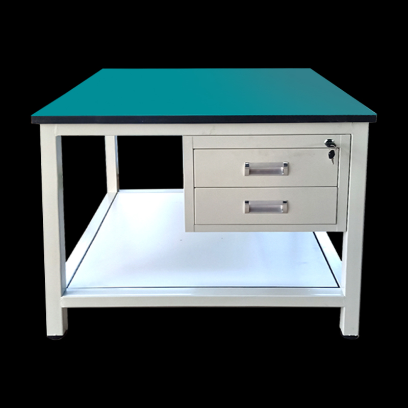 9YW防静电工作台带抽屉打包检验台装配桌裁剪工厂车间桌子承重强