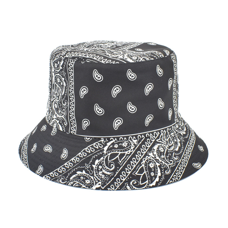 Unisex Einfacher Stil Cashewnüsse Flache Traufen Bucket Hat display picture 2