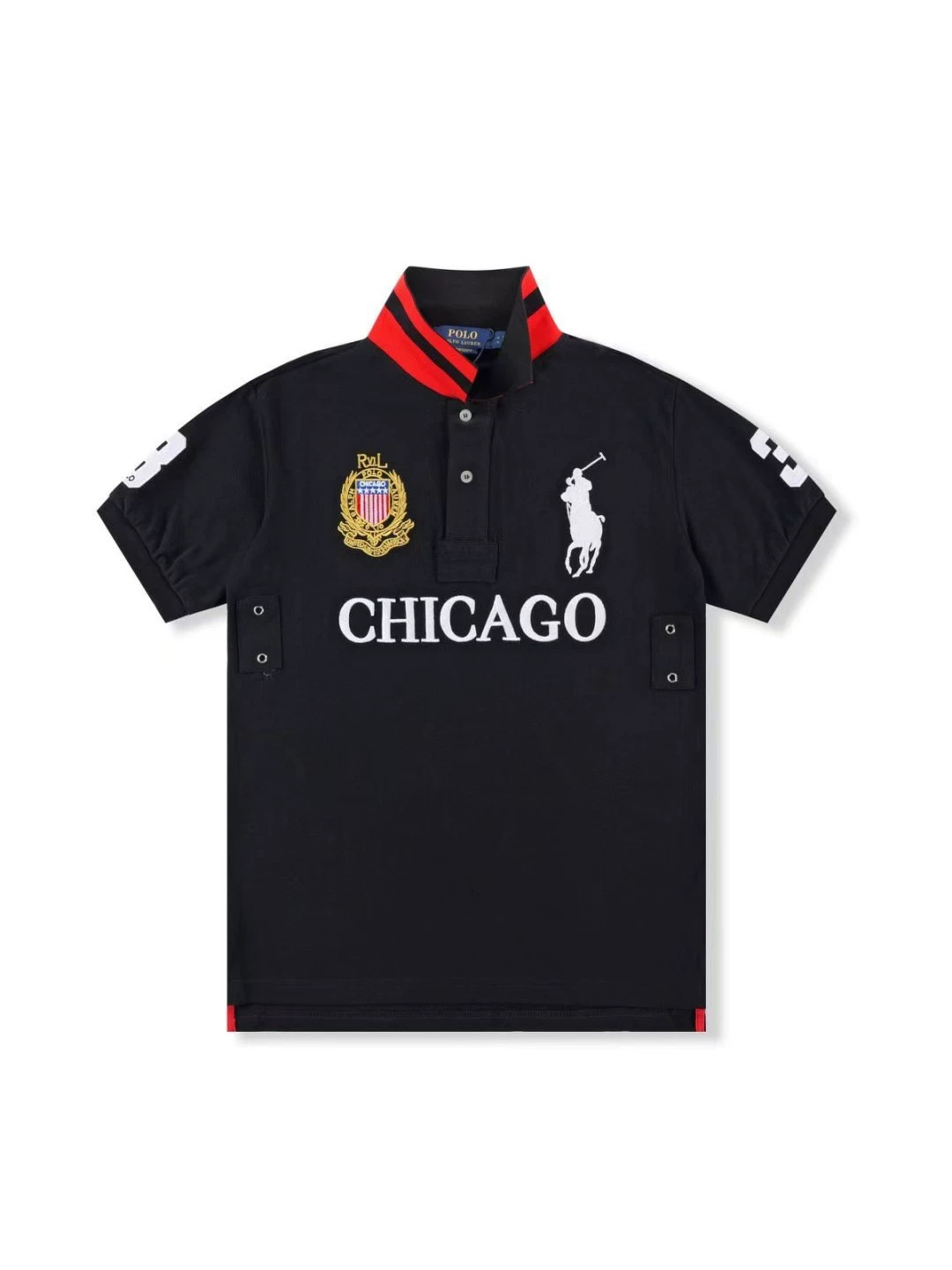 men's summer cotton casual breathable polo