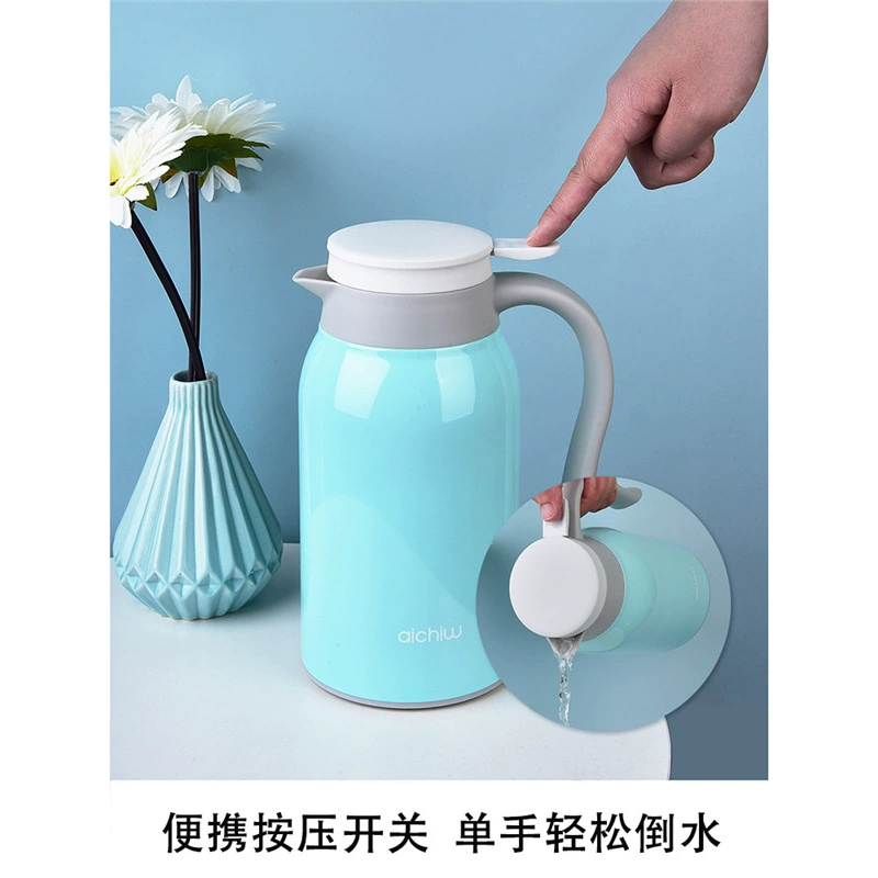 Thermos, handheld high quality ceramic teapot, set