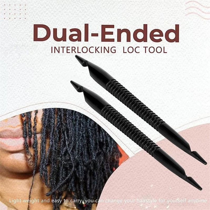 Dirty braid hair braid woven tool hair braiding tools double -head dirty braid editing device