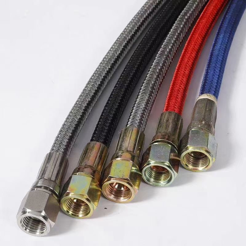 不锈钢特氟龙管子，外包棉线隔热铁氟龙管，聚四氟乙烯管及总成