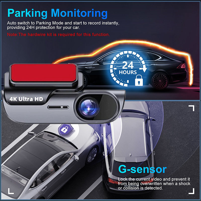 Cross-border 4K lipstick machine mobile phone interconnection WIFI driving recorder HD night vision installation-free vehicle recorder