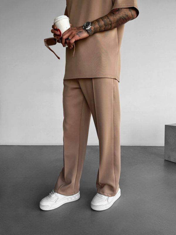 Men's Clothing new pants men's four seasons loose straight sports casual trousers suit long_voghion.com
