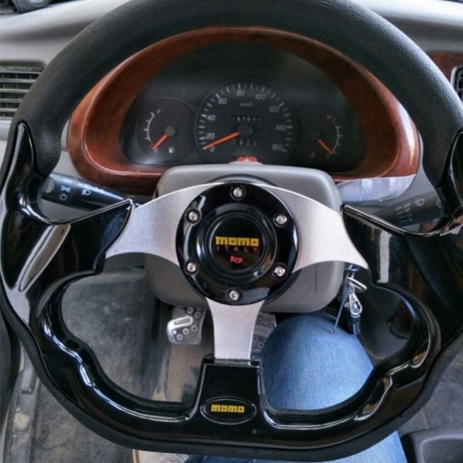 13 pulgadas de automóviles de modificación de automóviles CoolPie Steering Wheel Racing Blade semicircular 14 pulgadas Beidou Otto