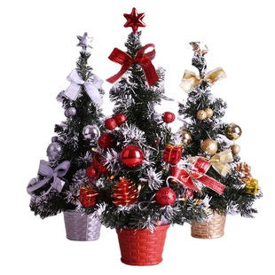 Cross Border Christmas Tree 40cm Decorations Christmas Tree Box Glow with Lights LED Holiday Gifts