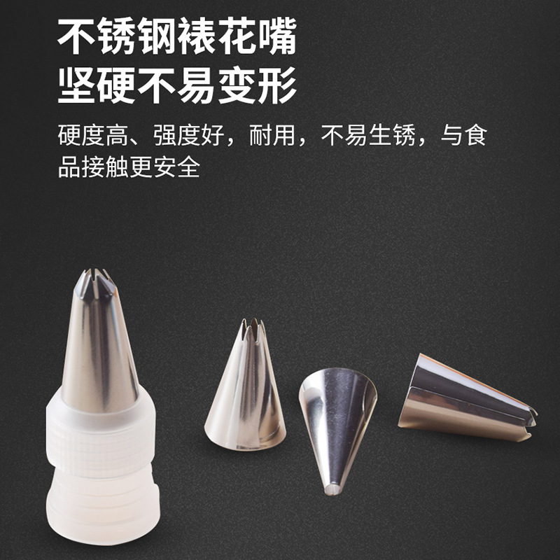 手動擠奶油器 蛋糕奶油裱花器手動裱花槍DIY烘焙工具