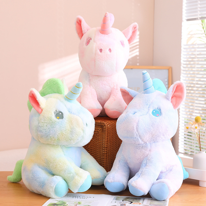 Unicornio teñido anudado