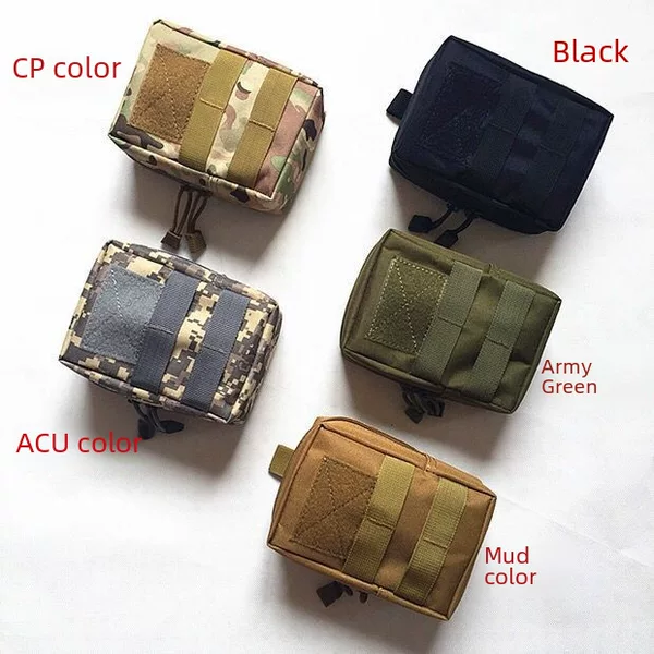 molle Accessories Bag Hanging Bag Mountaineering Bag Sundries Storage Bag EDC Outdoor Sports Military Fan Portable Tactical Waist Bag