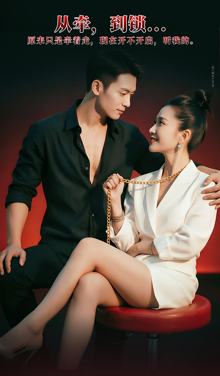SM-锁鸟 PU Leather Bondage Restraint Kit in Black for Adult Couples — detail image 12
