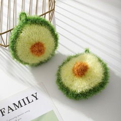 韓國洗碗巾 牛油果洗碗巾 玻璃絲洗碗巾   鈎織洗碗巾