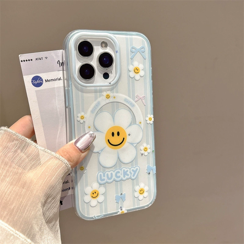 Apple, синий совместимый iPhone 16 солнечный с бантом, чехол, iphone, 16promax