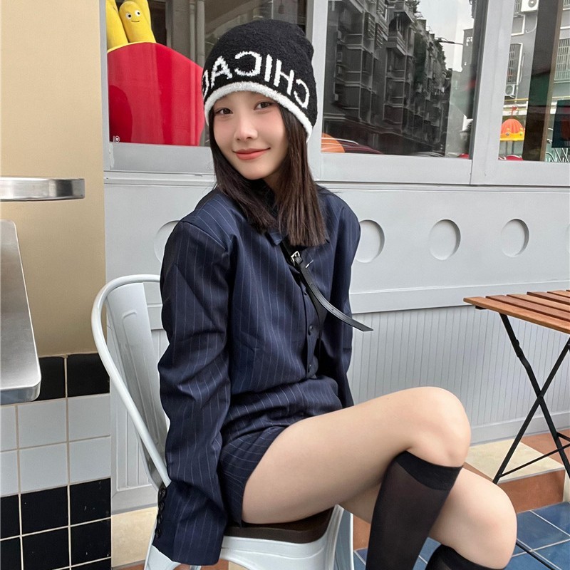 针织帽子女秋冬保暖包头冷帽韩版百搭街头潮牌毛线帽凹造型显脸小|undefined