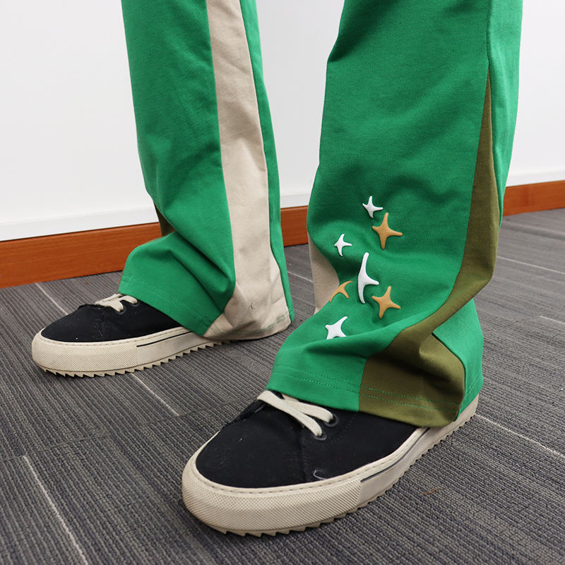 Laisvalaikio kelnės vyrams ir moterims elastinis laisvas modelis_voghion.com