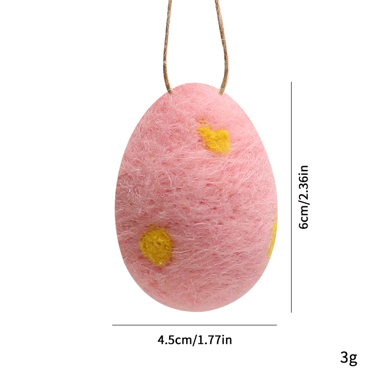 Explosiones transfronterizas huevos de Pascua muñecas de Pascua muñecas de conejo de Pascua colgar adornos al por mayor