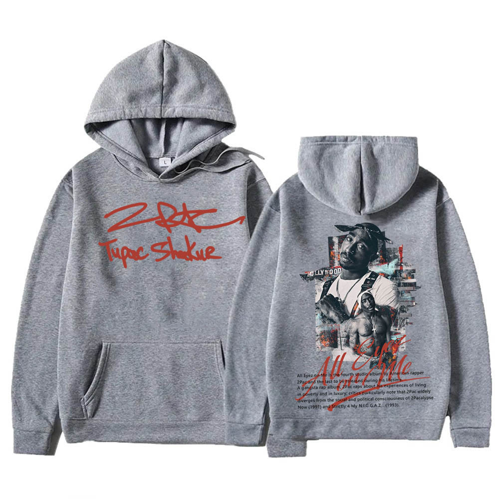 Rapper Tupac 2pac Graphic Hoodie Sweatshirt Hoodies