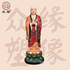 新款地藏菩萨神像图片 带图谛听地藏王 唐三藏树脂神像询价