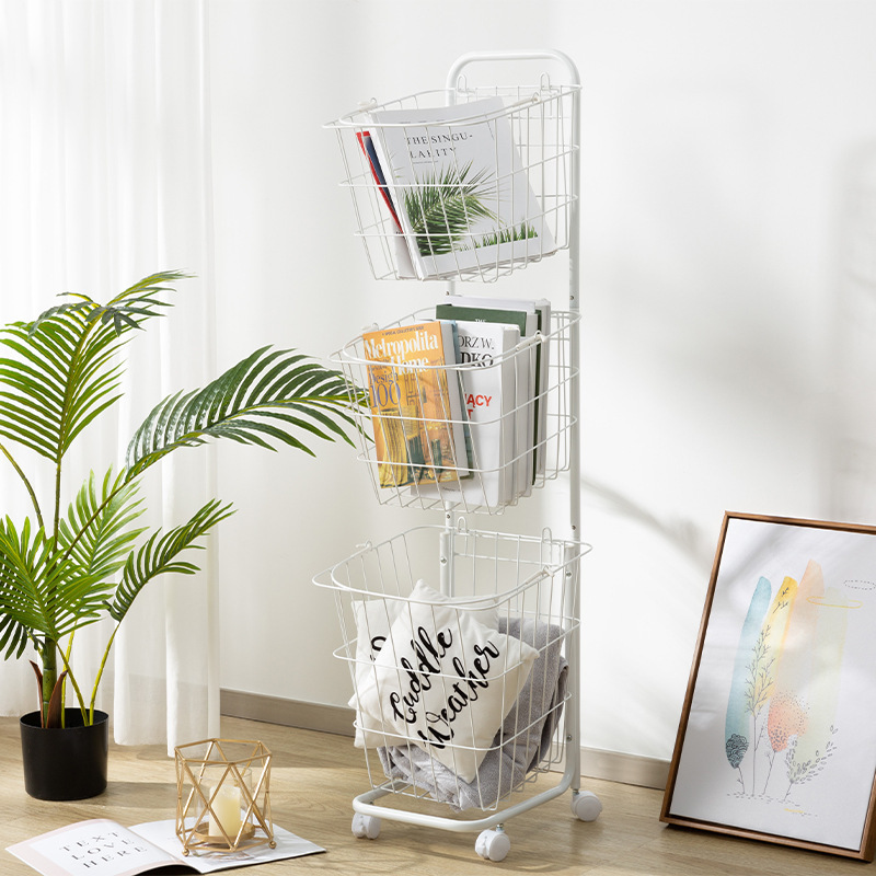 Household Multifunctional Dirty Clothes Basket Creative Storage Rack Removable Layered Laundry Basket Clothes Storage Rack Laundry Basket