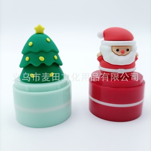 Christmas Stamp Cartoon Stamp Photosensitive Stamp Handbook Stamp Children's Stamp