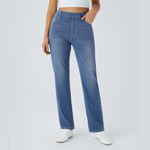 D 35021 High-waisted yoga jeans �����٤ţ�п�ŷ���¿��