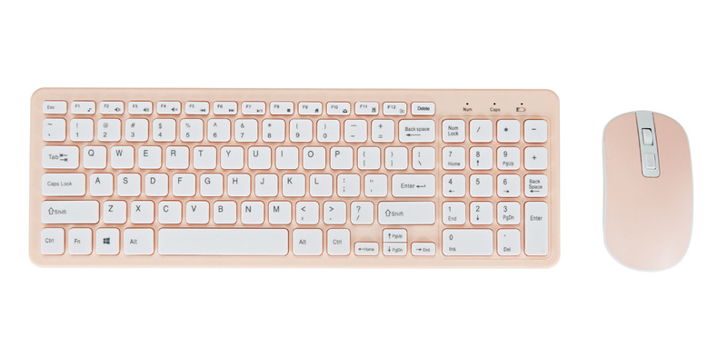 ワイヤレス キーボードとマウス セット 2.4G キーボードとマウス セット ラップトップ外部チョコレート ワイヤレス サイレント キーボード|undefined